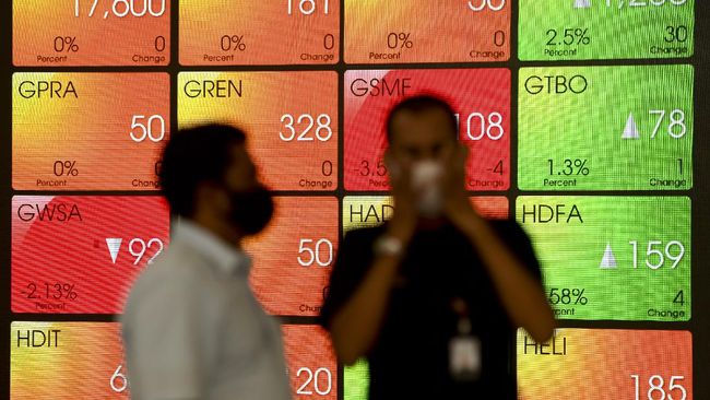 IHSG Lesu ke 7.308 di Akhir Pekan