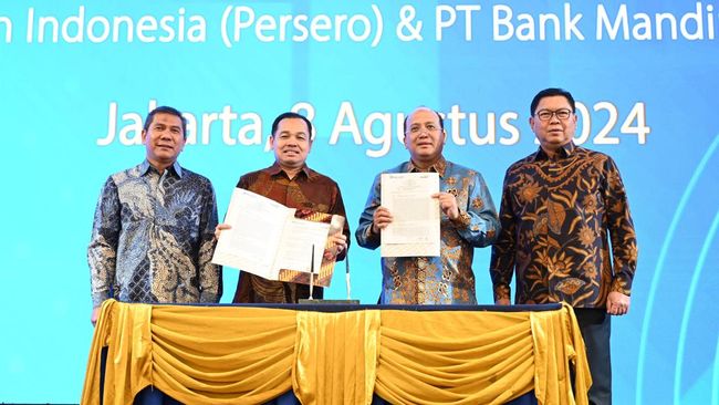 Perkuat Kemitraan Strategis, Financial institution Mandiri Dukung Pelindo Kuasai Laut