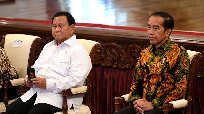 Prabowo Puji Prestasi Jokowi Jaga Inflasi: Bukan Jatuh dari Langit