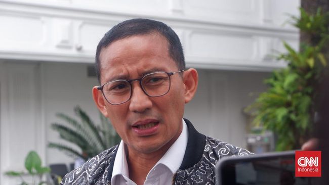 Sandiaga Cat Ulang Rumah Dinas Menparekraf: untuk Menteri Baru