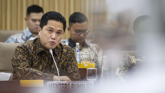 Erick Thohir Rapat Bareng Bos-bos BUMN Bahas Masa Depan Bisnis