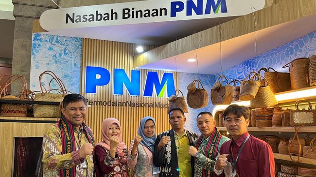 Produk Kriya Nasabah PNM Jadi Incaran di INACRAFT 2024