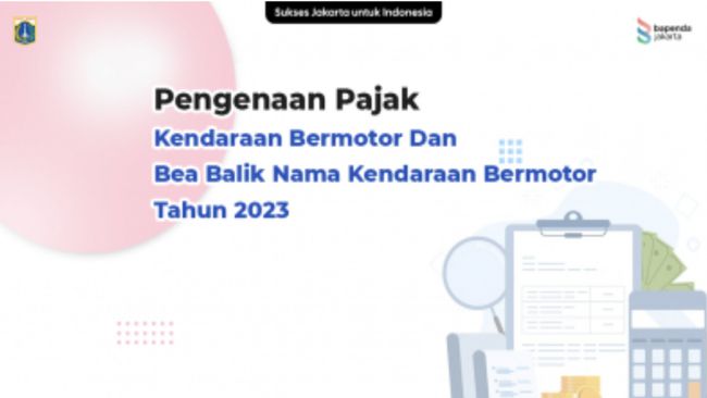 Cara Hitung PKB dan BBNKB di Jakarta Berdasarkan Pergub 38/2023