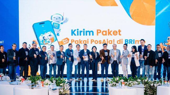 BRI dan Pos Indonesia Luncurkan Fitur Kirim Barang di BRImo