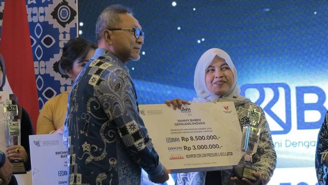 Danone dan Kemendag Dorong Daya Saing UKM Lewat Pangan Award 2024