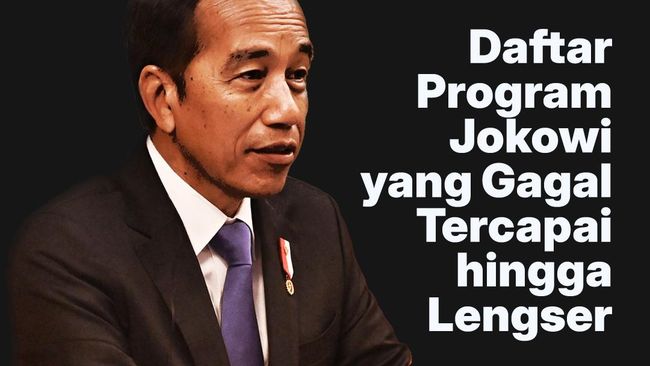 INFOGRAFIS: Daftar Goal Ekonomi Jokowi yang Gagal dan Bisa Tercapai