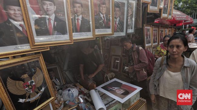 Bingkai Foto Prabowo-Gibran Laris Manis Jelang Pelantikan