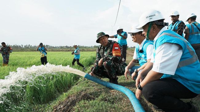 PLN Listriki House Sawah Garapan Kementan-TNI di Merauke