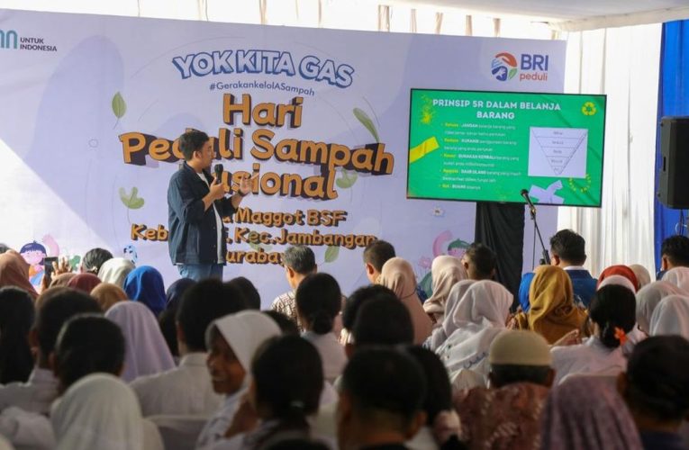 ‘BRI Peduli Yok Kita Gasoline’ Beri Edukasi soal Pengelolaan Sampah