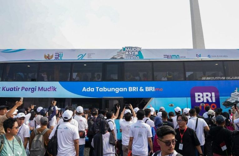 Mudik Free of charge 2025, BRI Berangkatan Ribuan Pemudik Pulang Kampung