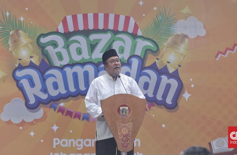 Rano Karno Sebut Bazar Ramadan untuk Tekan Inflasi