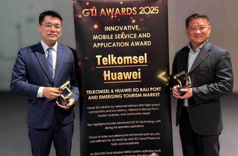 Hyper 5G Telkomsel dan Huawei Raih Penghargaan World GTI Awards 2025