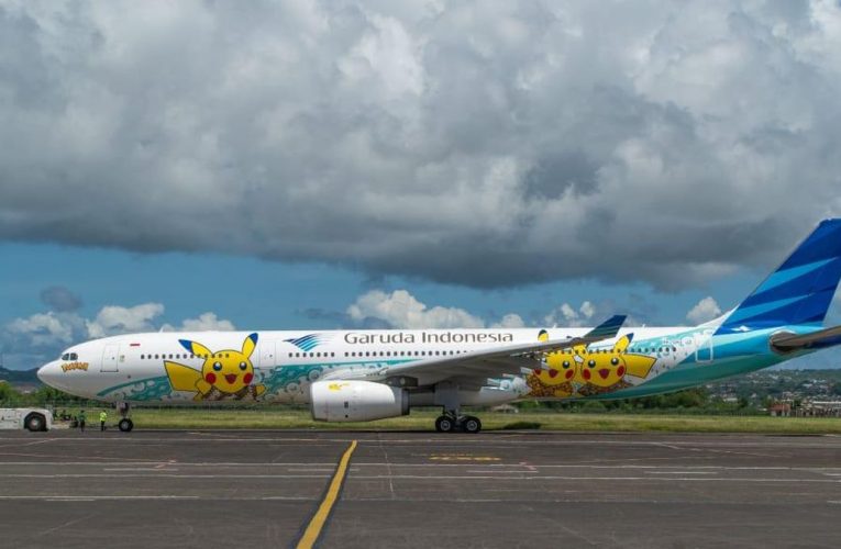 Garuda Kini Punya Livery Pikachu Baru, Terbang Perdana ke Denpasar