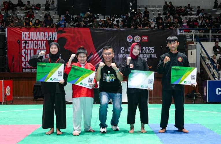 BPJS Ketenagakerjaan Lindungi 1.200 Atlet Kejurnas Pencak Silat 2025