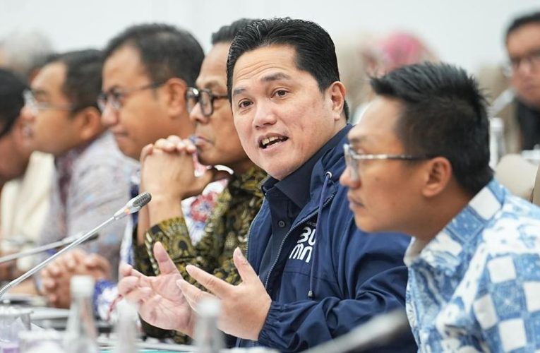 Erick soal Ekonomi Cuma Tumbuh 4,87 Persen: Prediksinya Lebih Rendah