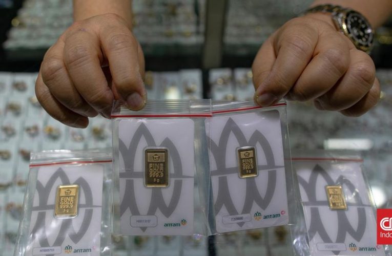 Harga Emas Antam Anjlok Rp27 Ribu, Kini di Rp1,926 Juta in line with Gram