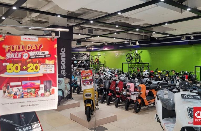 Sepeda Listrik Lebih Murah di Transmart, Diskon Gede Jadi Rp2 Juta