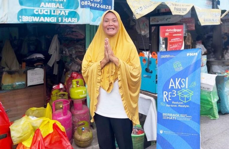 PNM Libatkan Nasabah Sulap 10 Ton Pakaian Bekas Jadi Sumber Rezeki