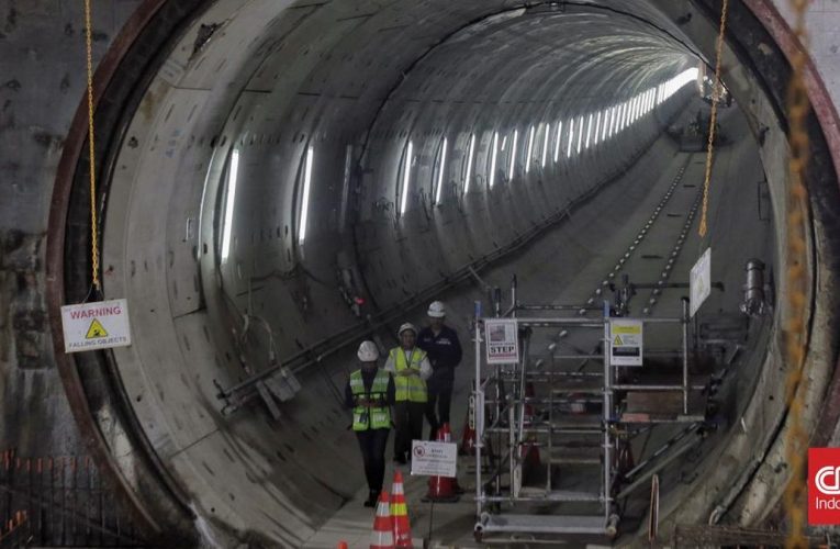 Pramono Luncurkan Mesin Bor Terowongan untuk Pembangunan MRT Fase 2A