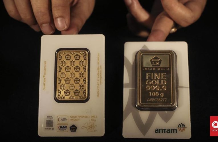 Harga Emas Awal Juni Turun Rp13 Ribu, Sekarang Rp1,94 Juta