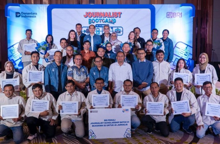 Fellowship Journalism 2025, BRI Kukuhkan 45 Jurnalis Penerima Beasiswa