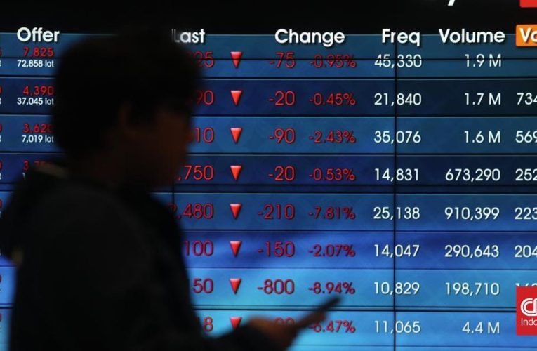 IHSG Lunglai ke 6.907 Tutup Pekan Ini