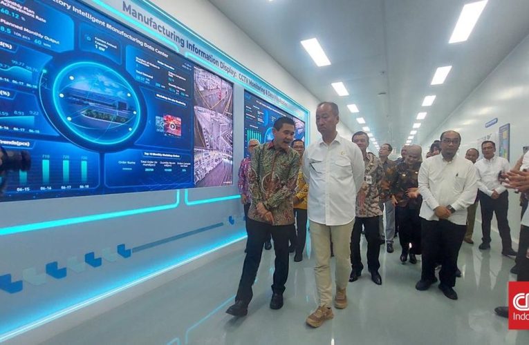 Menperin Resmikan Pabrik Panel Surya Terbesar RI Senilai Rp1,5 T