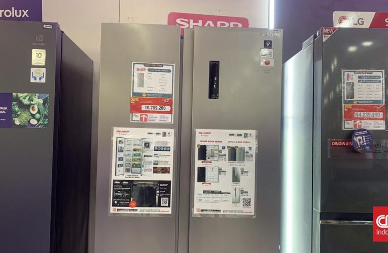 Kulkas SBS Banting Harga Gede-gedean di Transmart Complete Day Sale