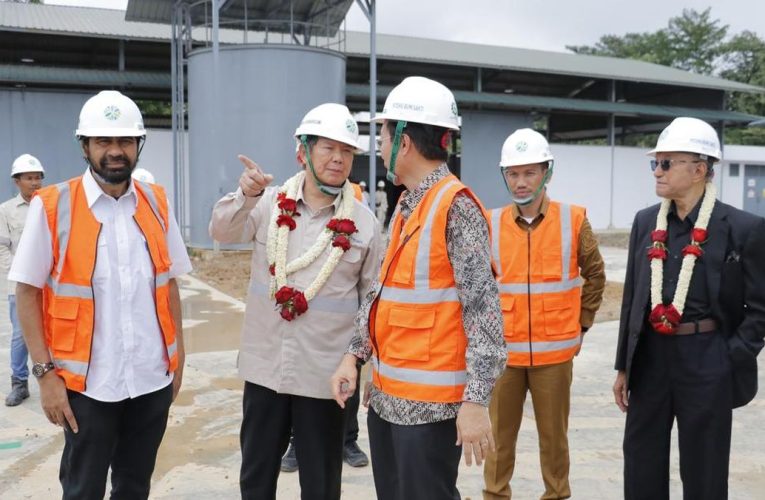 Dibangun 12 Tahun, Pabrik Karet Hashim Djojohadikusumo di Aceh Operasi