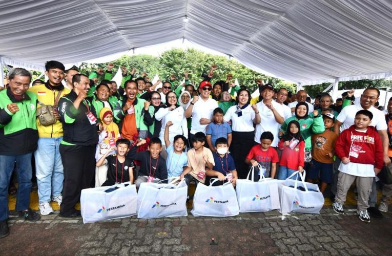 Pertamina Dukung Pendidikan Anak Ojek Lewat Program Sesama